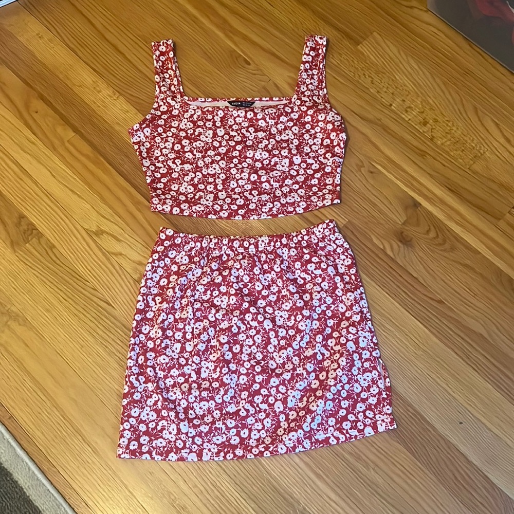 Shein 2 Piece Skirt Set